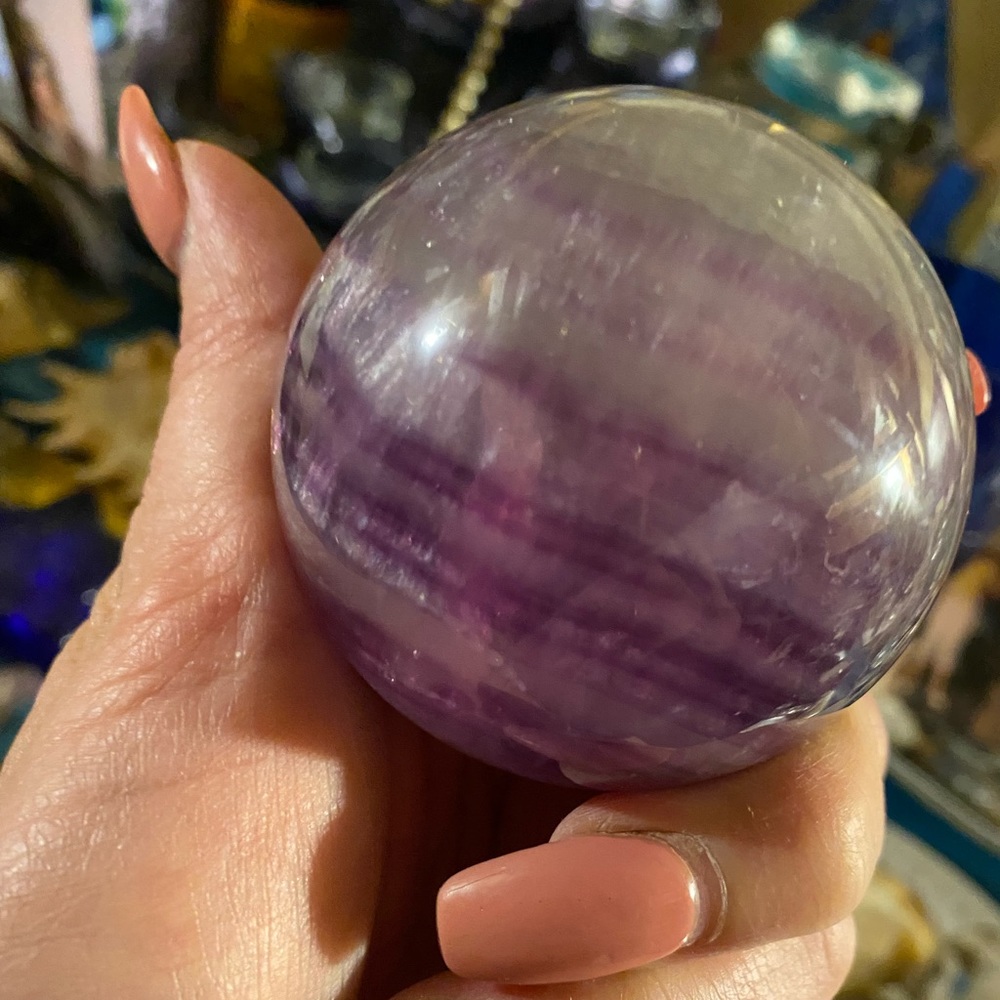 Fluorite Purple Sphere